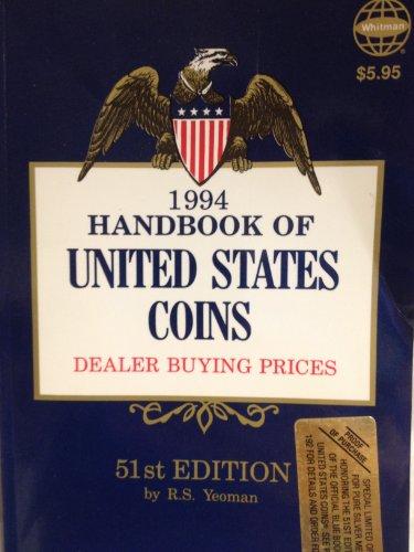 Book Handbook Of Us Coins, 1994 Blue Book (handbook Of United States Coins: The Official Blue Book (paper)) free