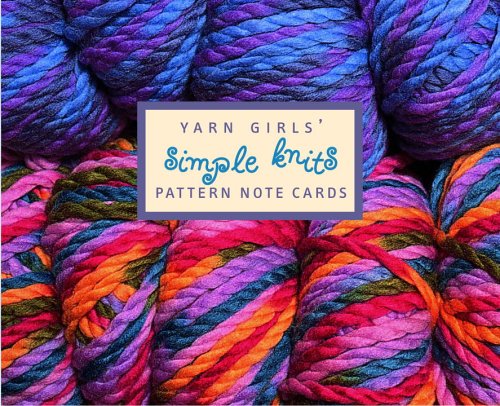 Book Yarn Girls' Simple Knits Pattern Note Cards (potter Style) free