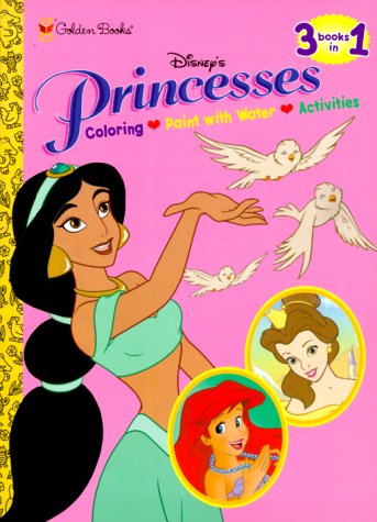 Book Princesses: Coloring, Paint with Water, Activities free