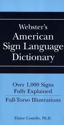 Book Webster's American Sign Language Dictionary free