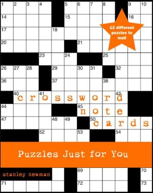 Book Crossword Note Cards: Puzzles Just For You (potter Style) free