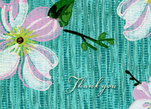Book Wall Flowers Thank You Cards (potter Style) free