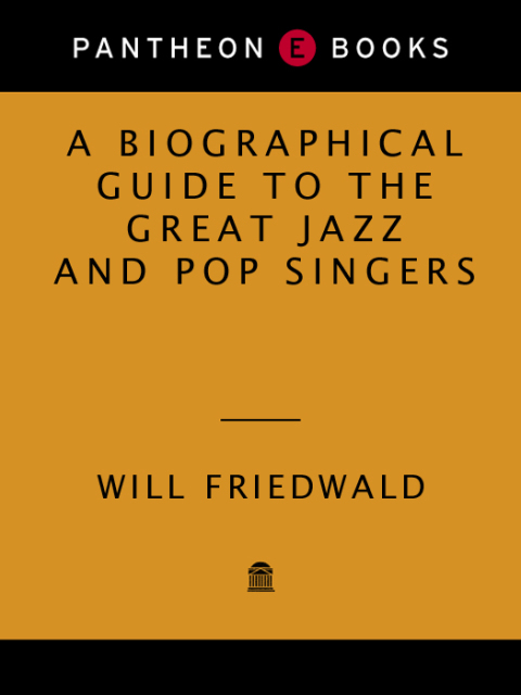 Book A Biographical Guide to the Great Jazz and Pop Singers free