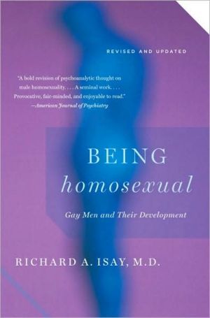 Book Being Homosexual: Gay Men and Their Development free