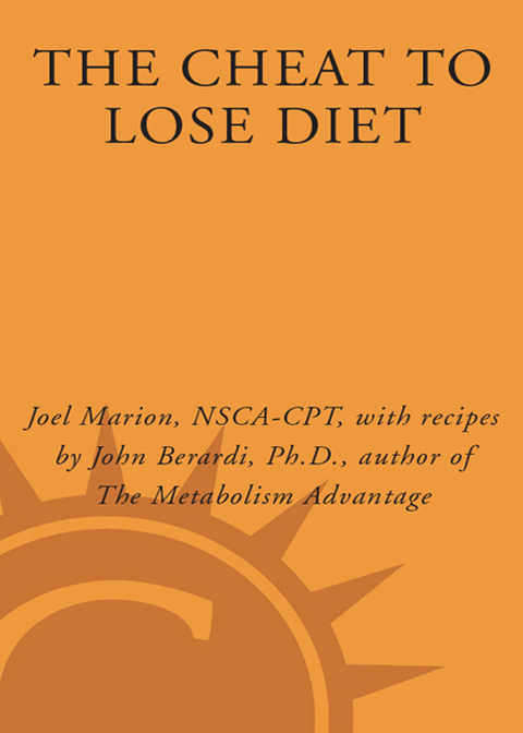 Book The Cheat to Lose Diet free