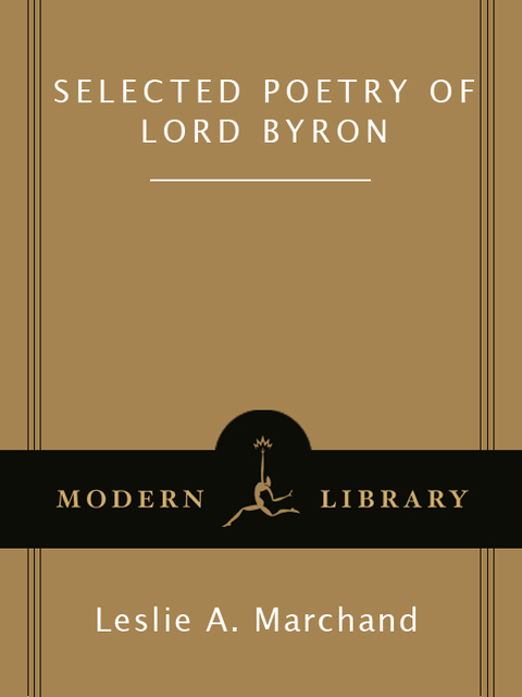 Book Selected Poetry of Lord Byron (Modern Library Classics) free