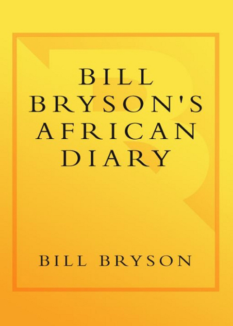 Book Bill Bryson's African Diary free