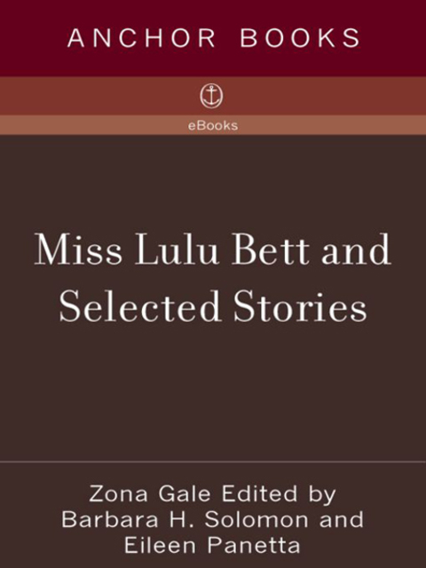 Book Miss Lulu Bett and Selected Stories free