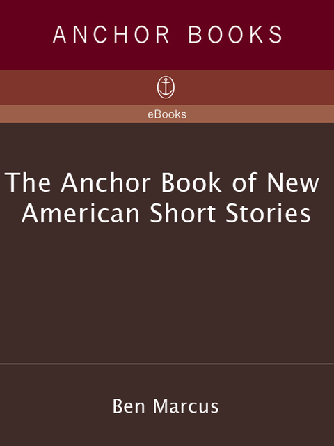 Book The Anchor Book of New American Short Stories free