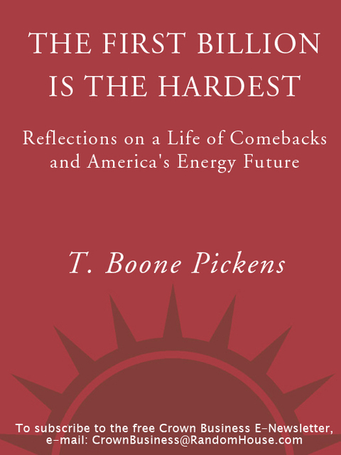 Book The First Billion Is the Hardest: Reflections on a Life of Comebacks and America's Energy Future free