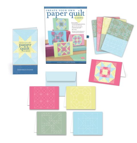 Book Create Your Own Paper Quilt Cards: Everything you need to make 16 unique designs without scissors or glue free