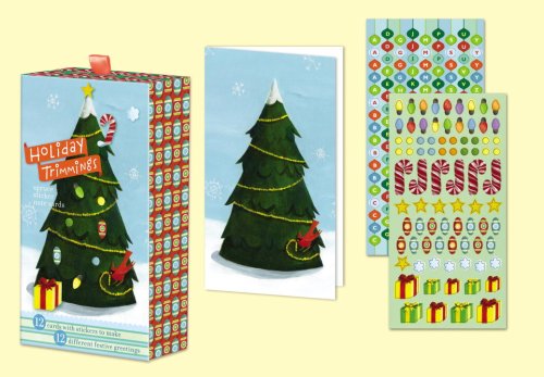 Book Spruce Holiday Sticker Note Cards (holiday Trimmings) free
