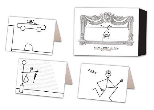 Book Great Moments in Film Note Cards free