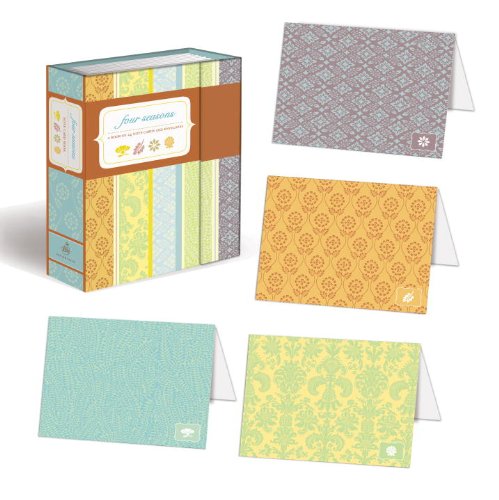 Book Four Seasons Note Card Book: A Book Of 24 Note Cards free