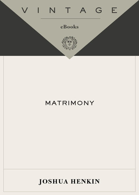 Book Matrimony (Vintage Contemporaries) free