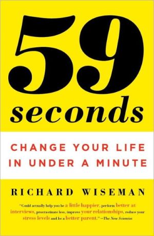 Book 59 Seconds: Change Your Life in Under a Minute free