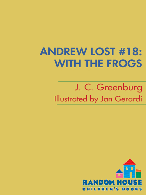 Book Andrew Lost #18: With the Frogs free