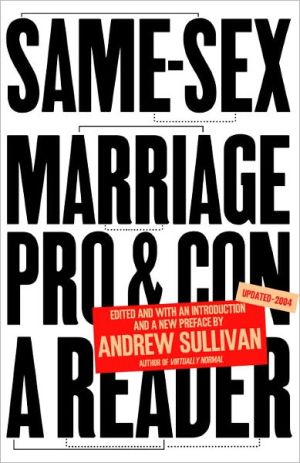 Book Same-Sex Marriage: Pro and Con free
