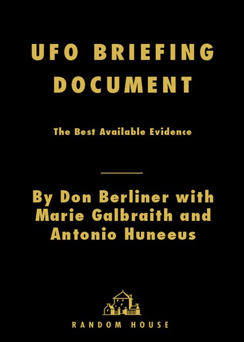 Book UFO Briefing Document: The Best Available Evidence free