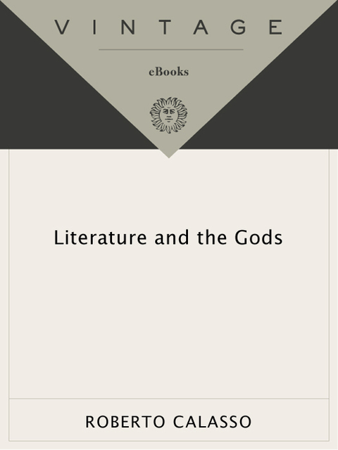 Book Literature and the Gods (Vintage International) free