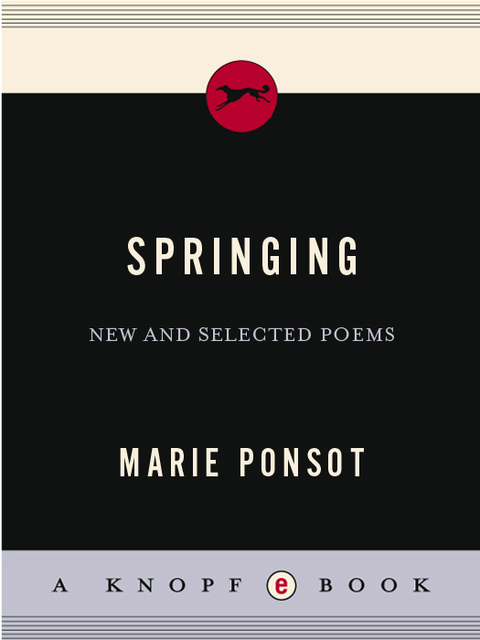 Book Springing: New and Selected Poems free