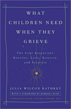Book What Children Need When They Grieve free