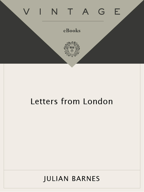 Book Letters from London free
