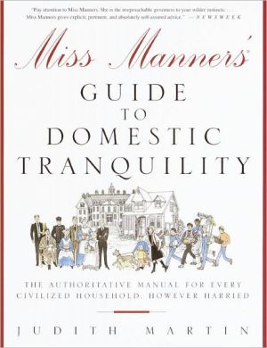 Book Miss Manners' Guide to Domestic Tranquility free
