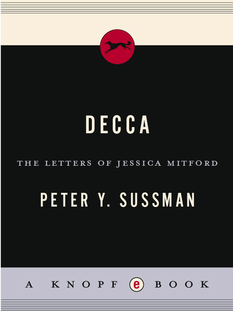 Book Decca: The Letters of Jessica Mitford free