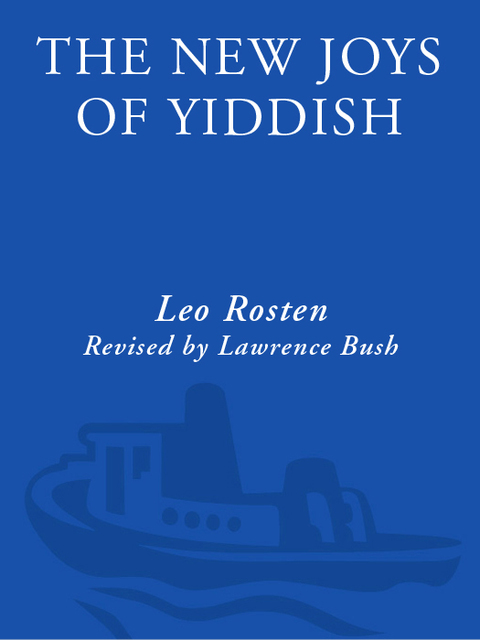 Book The New Joys of Yiddish: Completely Updated free