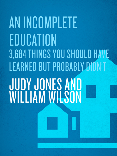 Book An Incomplete Education: 3,684 Things You Should Have Learned but Probably Didn't free