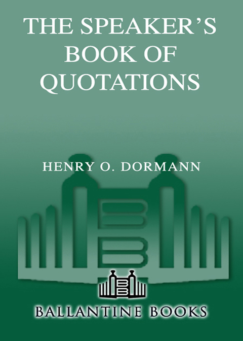Book The Speaker's Book of Quotations, Completely Revised and Updated free