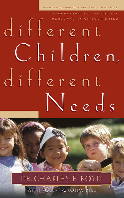 Book Different Children, Different Needs: Understanding the Unique Personality of Your Child free