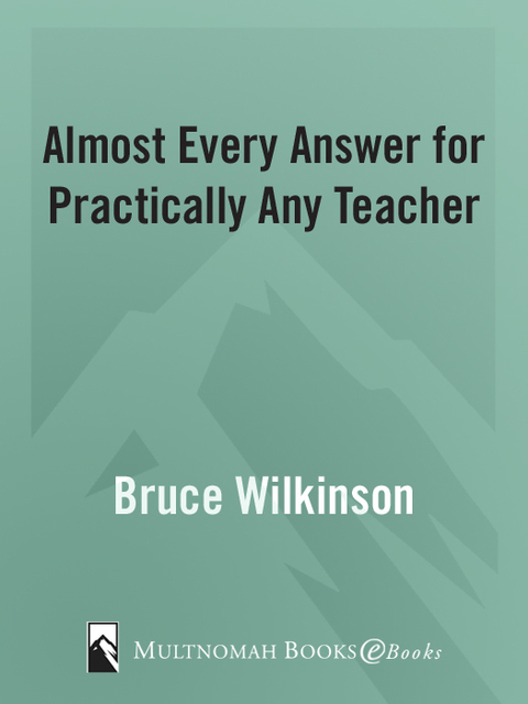 Book Almost Every Answer for Practically Any Teacher free