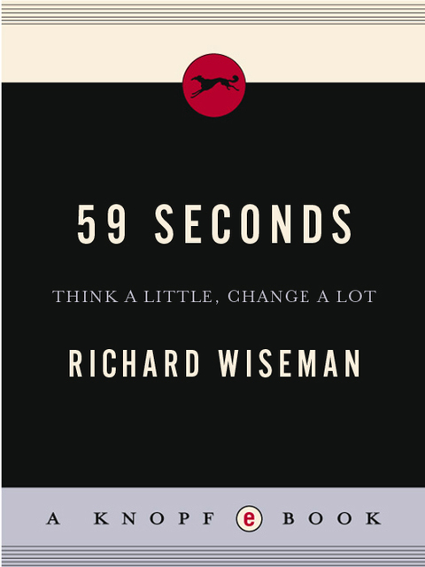 Book 59 Seconds: Think a Little, Change a Lot free