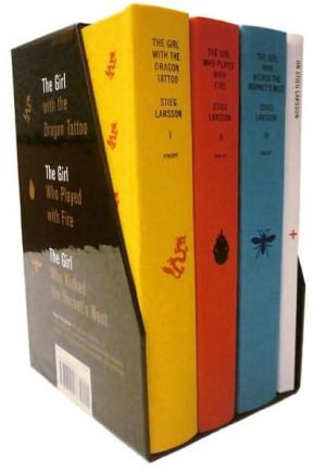 Book Stieg Larsson's Millennium Trilogy Deluxe Box Set: The Girl with the Dragon Tattoo, The Girl Who Played with Fire, The Girl Who Kicked the Hornet's Nest, Plus On Stieg Larsson free