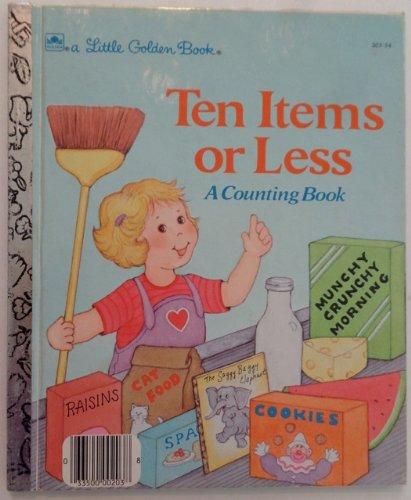 Book Ten Items or Less: A Counting Book free