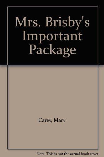 Book Mrs. Brisby's Important Package free